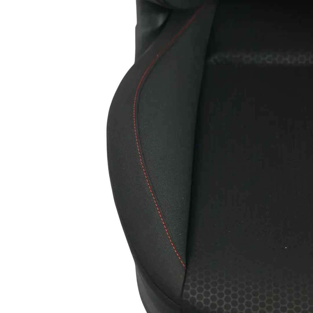 Seat Ibiza FR IV 3 Door Front Seat Left N/S Cloth Titanium Black Flash Red - SKU 6P0881805AR - Part number 6P0881805AR