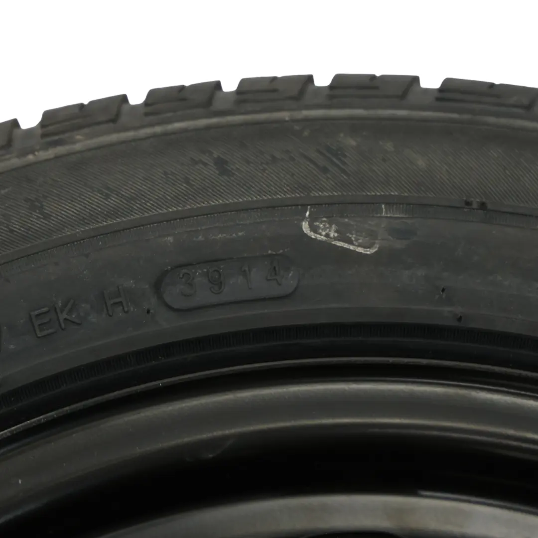 Skoda Fabia 1 Spare Wheel Steel Rim R15 6J ET:43 Hankook Tire 195/55 - SKU 6Q0601027M-1 - Part number 6Q0601027M
