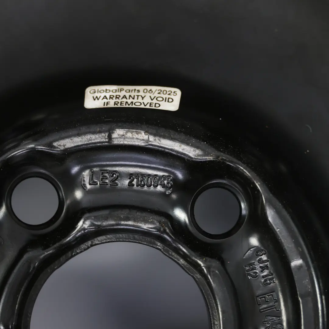 Roue Secours Jante Acier R15 6J ET:43 Hankook 195/55 pour Skoda Fabia 1 à propos du numéro de pièce 6Q0601027M Skoda Fabia 1 Roue Secours Jante Acier R15 6J ET:43 Hankook 195/55 - SKU 6Q0601027M-1 - Numéro de pièce 6Q0601027M