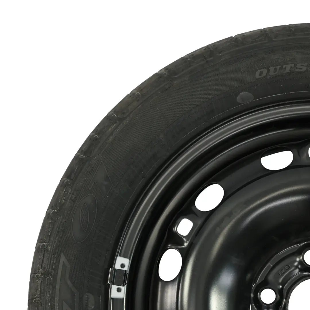 Rueda Repuesto Llanta Acero R15 6J ET:43 Dunlop 195/55 para Skoda Fabia 1 con número de pieza 6Q0601027M Skoda Fabia 1 Rueda Repuesto Llanta Acero R15 6J ET:43 Dunlop 195/55 - SKU 6Q0601027M-2 - Número de pieza 6Q0601027M