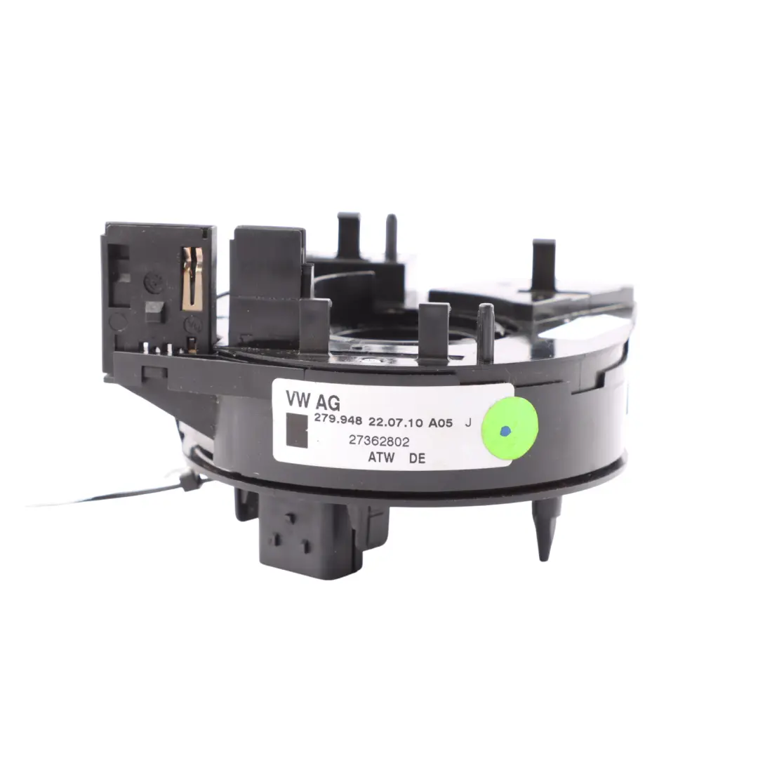 VW Volkswagen Polo 6R Reloj Muelle Squib Sensor Ángulo Volante - SKU 6Q0959654D - Número de pieza 6Q0959654D