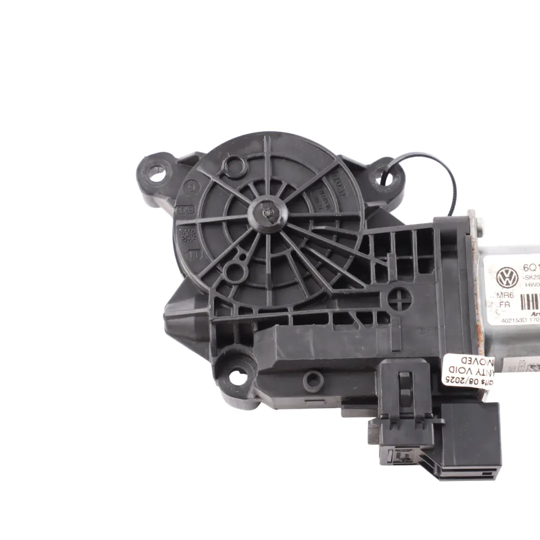 Skoda Fabia 5J Door Window Lifter Motor Front Left N/S 6Q1959802E - SKU 6Q1959802F - Part number 6Q1959802F