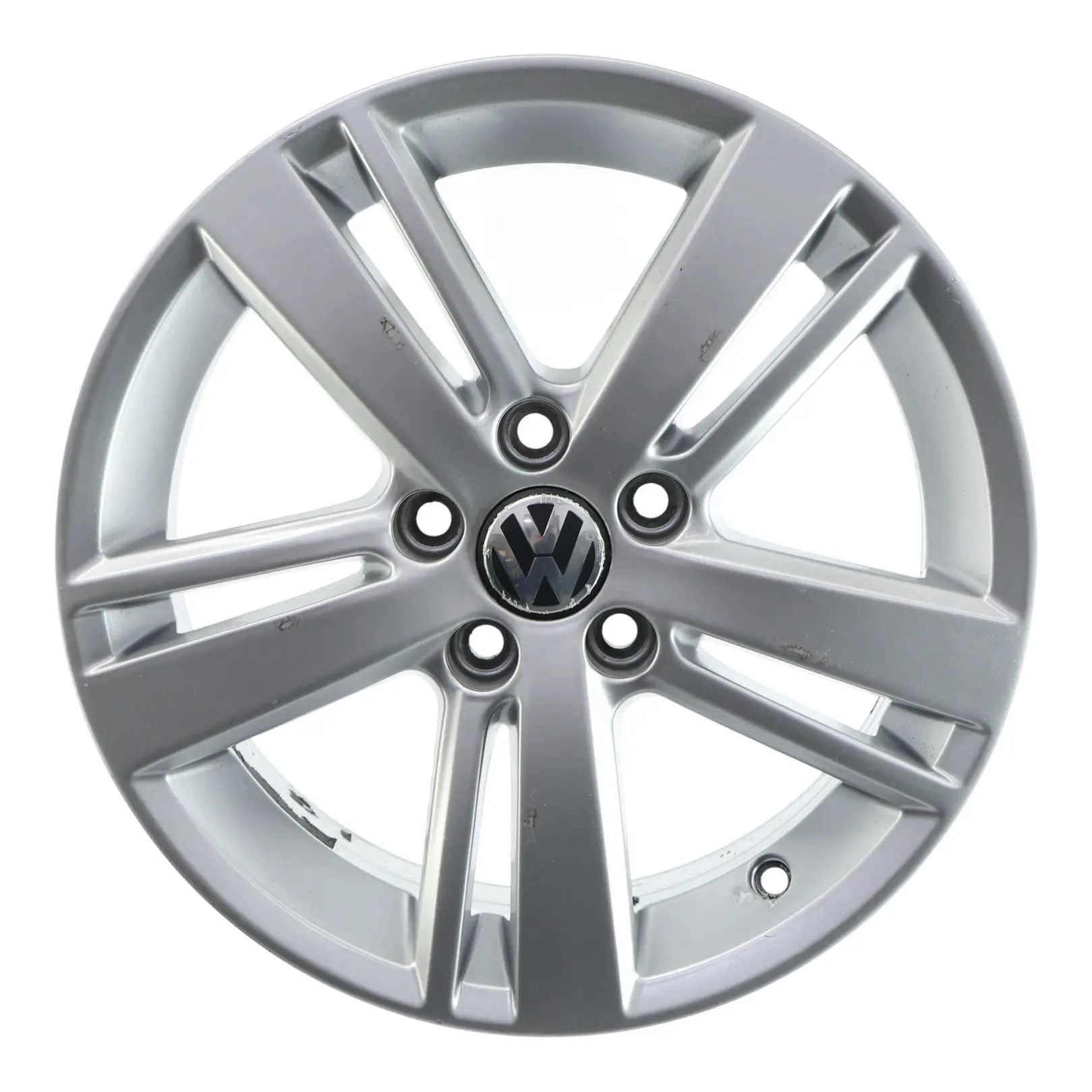 Volkswagen Polo 6C Silver Wheel Alloy Rim 15" 6J ET:40 6QS601025C