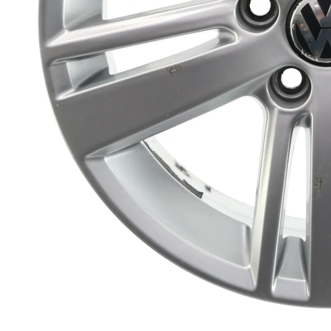 Volkswagen Polo 6C Silver Wheel Alloy Rim 15" 6J ET:40 - SKU 6QS601025C-3 - Part number 6QS601025C
