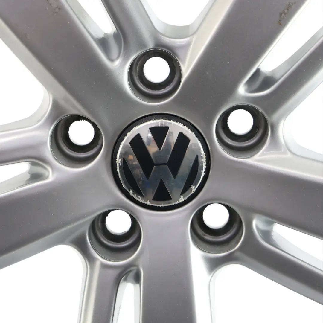 Volkswagen Polo 6C Silver Wheel Alloy Rim 15" 6J ET:40 - SKU 6QS601025C-3 - Part number 6QS601025C