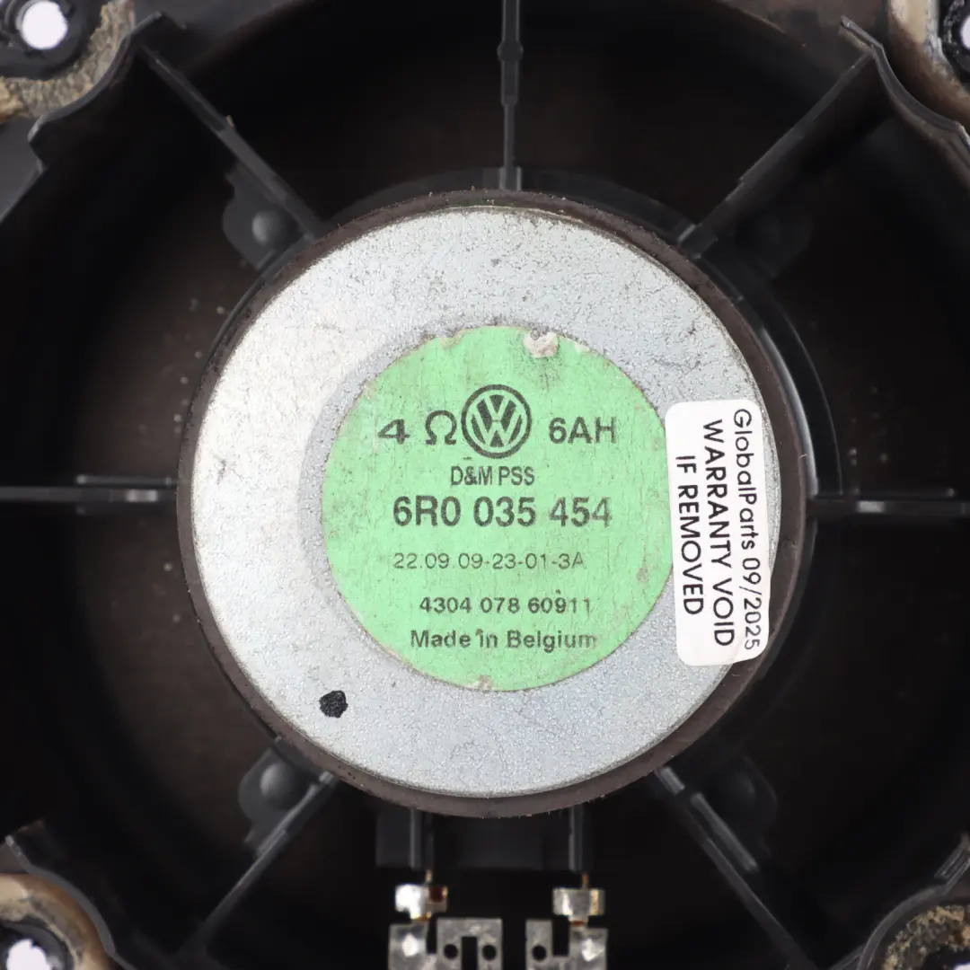 Głośnik Drzwi Lewy Prawy Przód do VW Volkswagen Polo 6R 3D o numerze 6R0035454 VW Volkswagen Polo 6R 3D Głośnik Drzwi Lewy Prawy Przód - SKU 6R0035454 - Numer Części 6R0035454