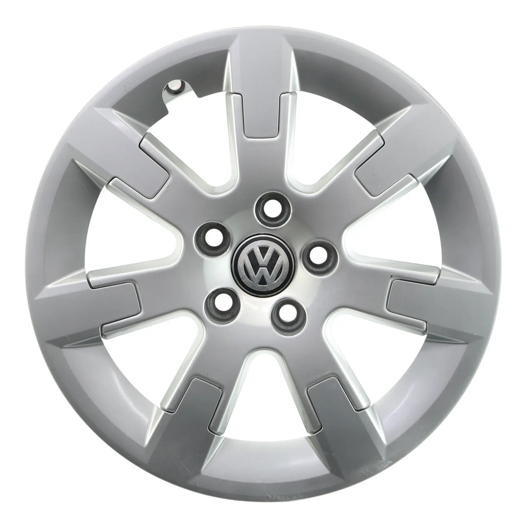 Volkswagen Polo 6R Mk5 Jante En Alliage Argent 15" ET:38 5,5J 6R0601025E
