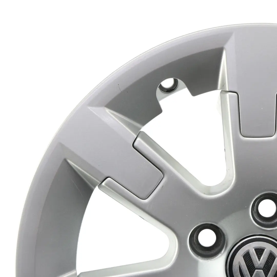 VW Volkswagen Polo 6R Mk5 Wheel Rim Alloy Silver 15" ET:38 5,5J - SKU 6R0601025E-1 - Part number 6R0601025E
