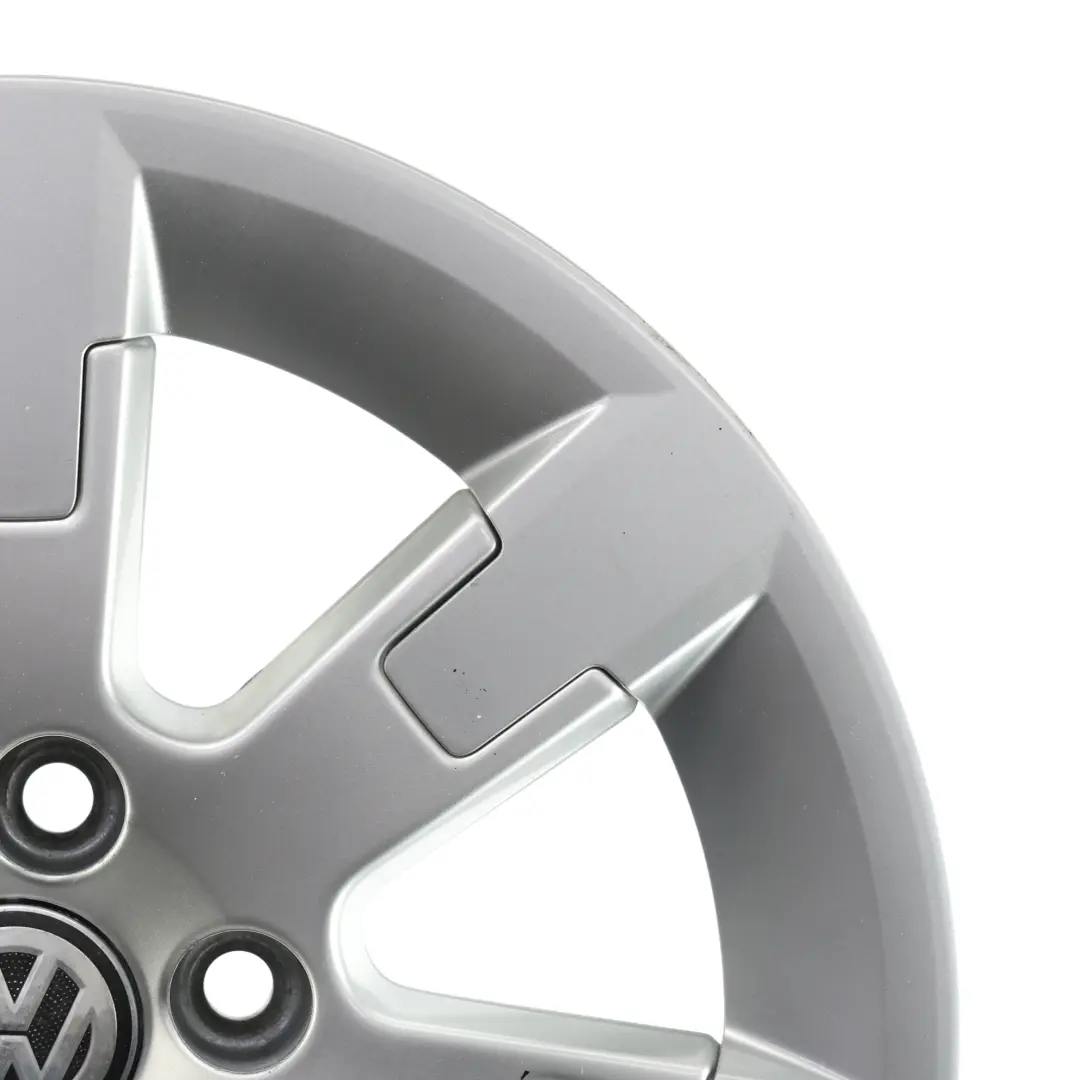 VW Volkswagen Polo 6R Mk5 Wheel Rim Alloy Silver 15" ET:38 5,5J - SKU 6R0601025E-1 - Part number 6R0601025E