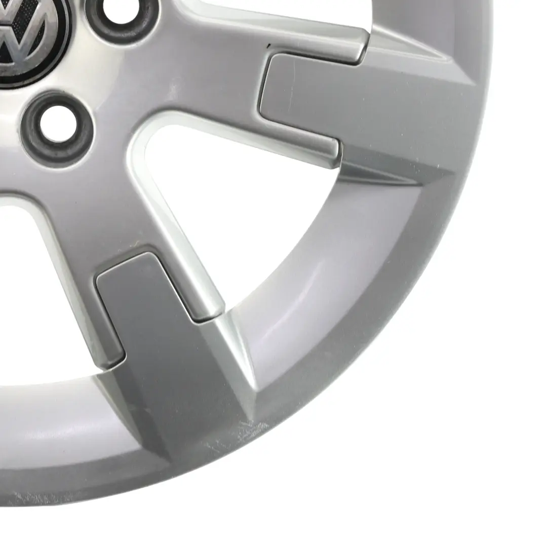 VW Volkswagen Polo 6R Mk5 Wheel Rim Alloy Silver 15" ET:38 5,5J - SKU 6R0601025E-1 - Part number 6R0601025E