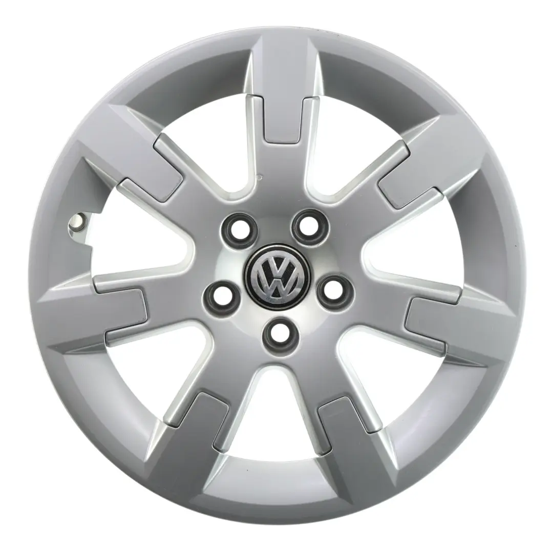 VW Volkswagen Polo V 6R Mk5 Cerchi In Lega Argento 15" ET:38 5,5J - SKU 6R0601025E-2 - Numero di parte 6R0601025E