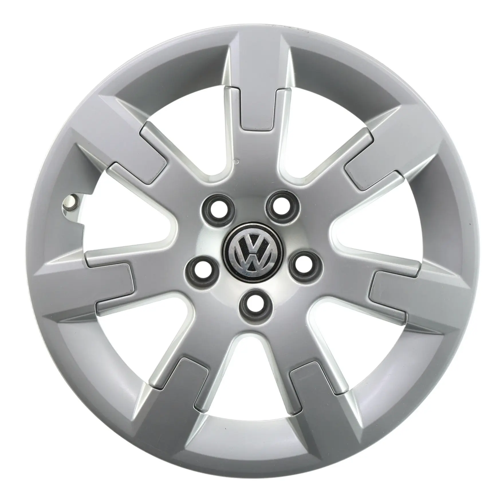 Volkswagen Polo V 6R Mk5 Jante En Alliage Argent 15" ET:38 5,5J 6R0601025E