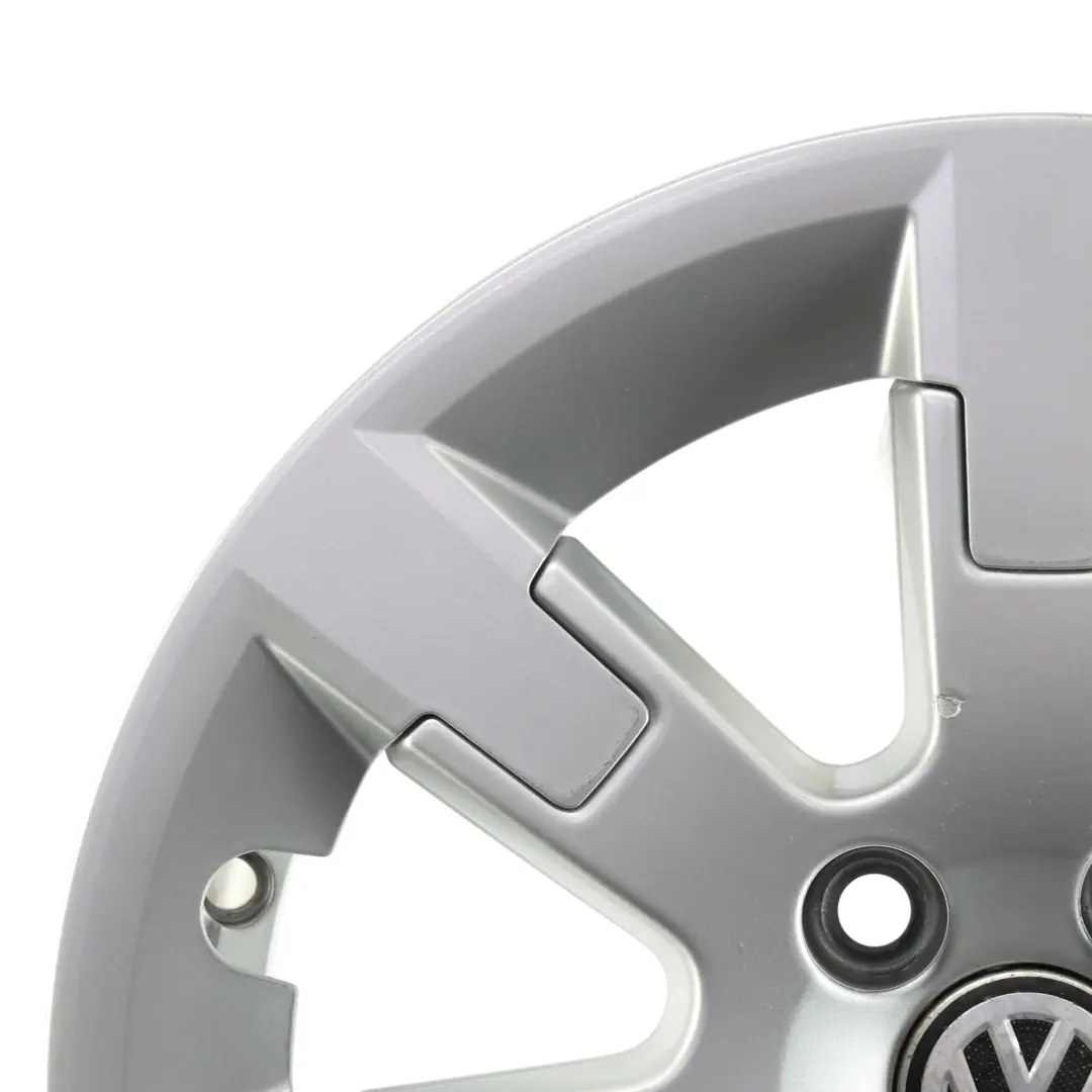 VW Volkswagen Polo V 6R Mk5 Cerchi In Lega Argento 15" ET:38 5,5J - SKU 6R0601025E-2 - Numero di parte 6R0601025E