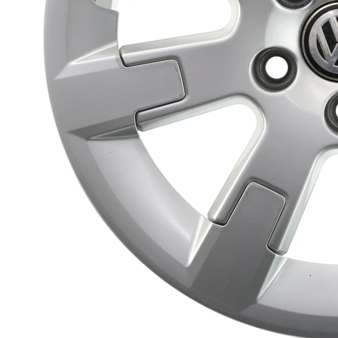 VW Volkswagen Polo 6R Mk5 Wheel Rim Alloy Silver 15" ET:38 5,5J - SKU 6R0601025E-2 - Part number 6R0601025E
