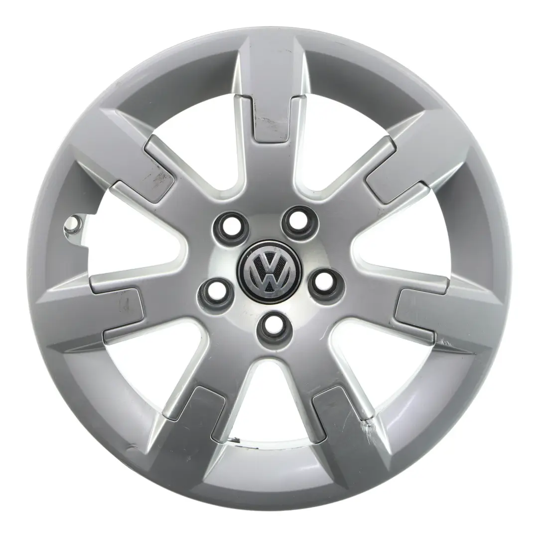 VW Volkswagen Polo 6R Mk5 Wheel Rim Alloy Silver 15" ET:38 5,5J - SKU 6R0601025E-3 - Part number 6R0601025E