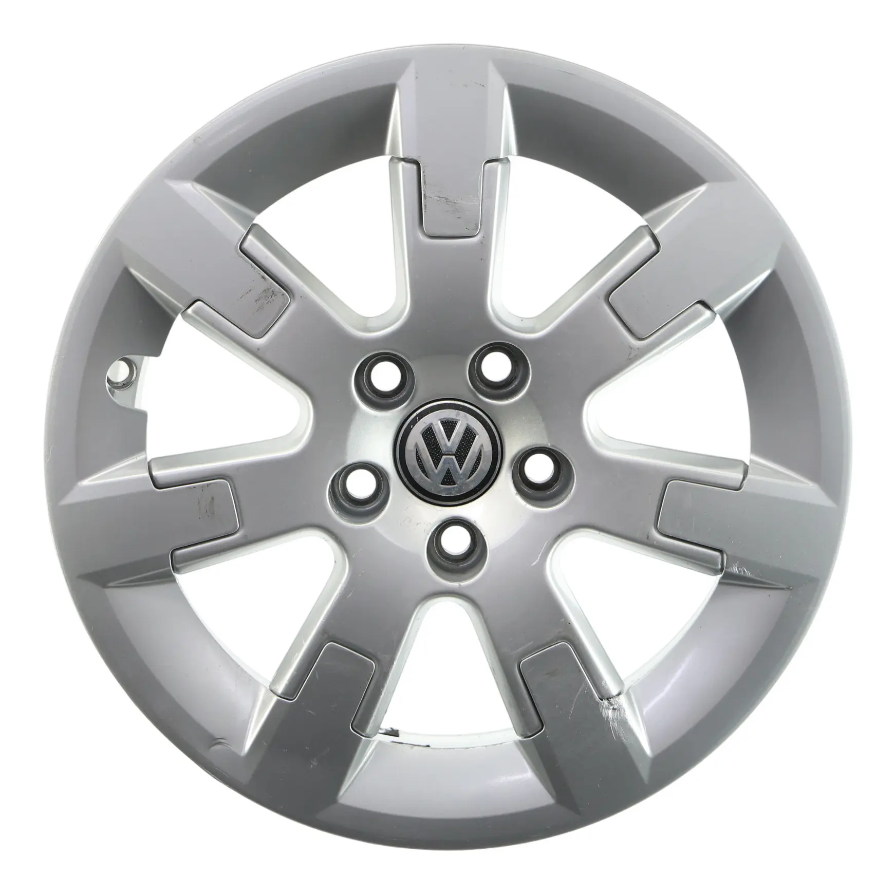 VW Volkswagen Polo 6R Mk5 Wheel Rim Alloy Silver 15" ET:38 5,5J 6R0601025E