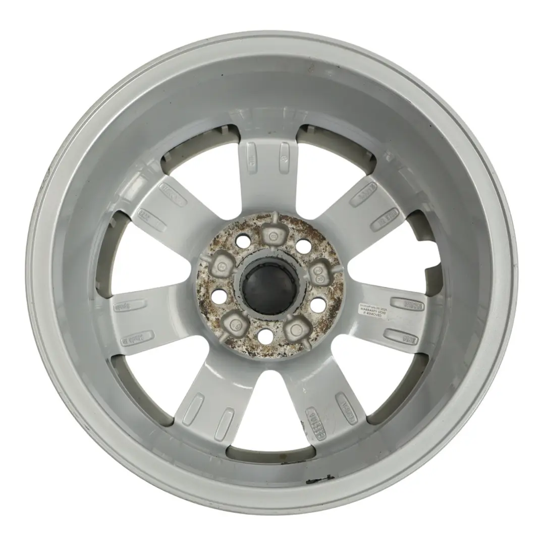 Mk5 Wheel Rim Alloy Silver 15" ET:38 5,5J to VW Volkswagen Polo 6R with Part number 6R0601025E VW Volkswagen Polo 6R Mk5 Wheel Rim Alloy Silver 15" ET:38 5,5J - SKU 6R0601025E-3 - Part number 6R0601025E
