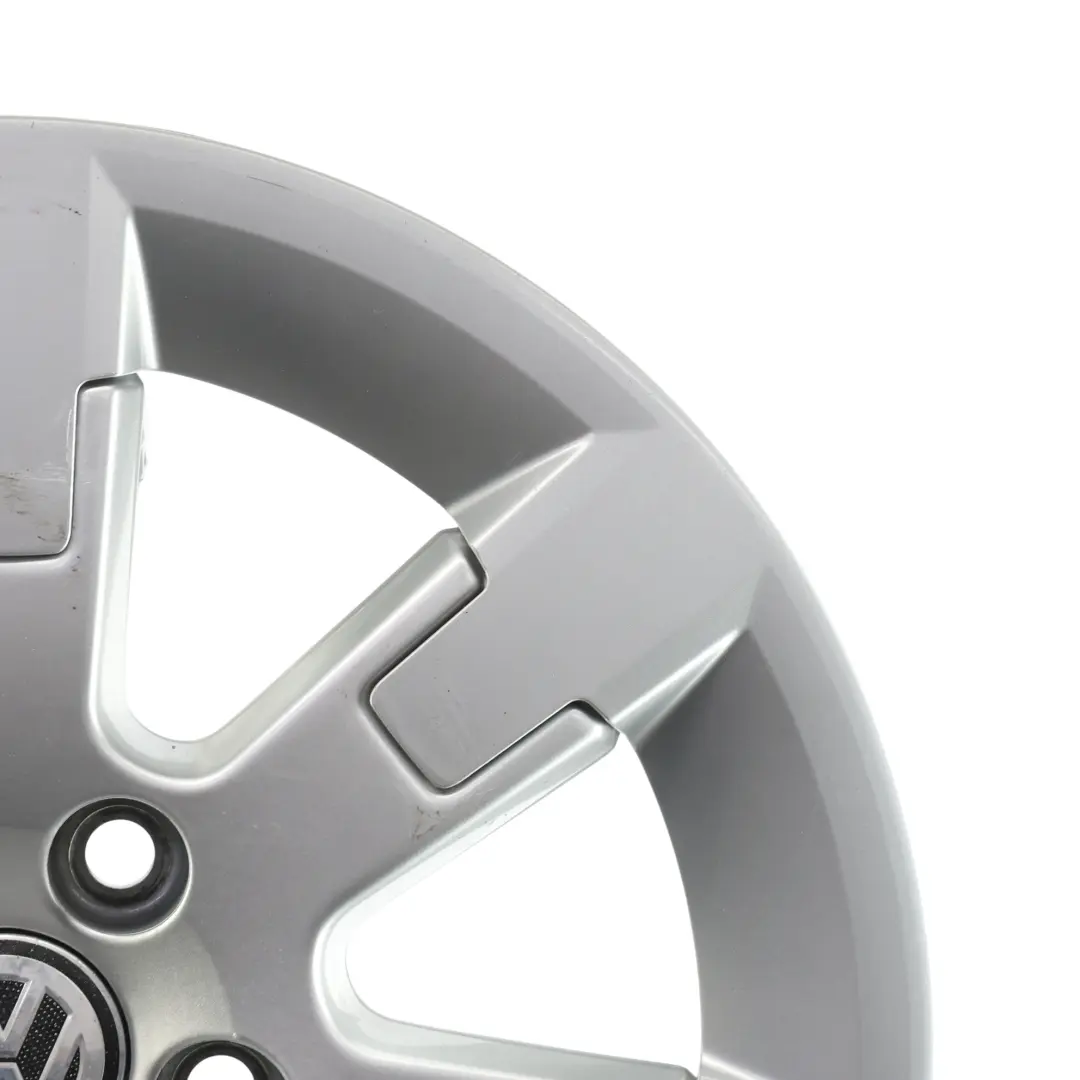 VW Volkswagen Polo 6R Mk5 Wheel Rim Alloy Silver 15" ET:38 5,5J - SKU 6R0601025E-3 - Part number 6R0601025E