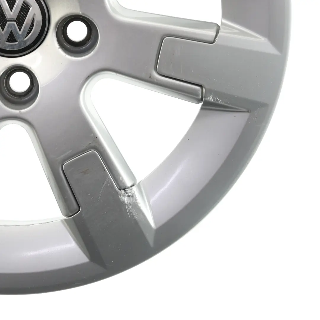 Mk5 Wheel Rim Alloy Silver 15" ET:38 5,5J to VW Volkswagen Polo 6R with Part number 6R0601025E VW Volkswagen Polo 6R Mk5 Wheel Rim Alloy Silver 15" ET:38 5,5J - SKU 6R0601025E-3 - Part number 6R0601025E