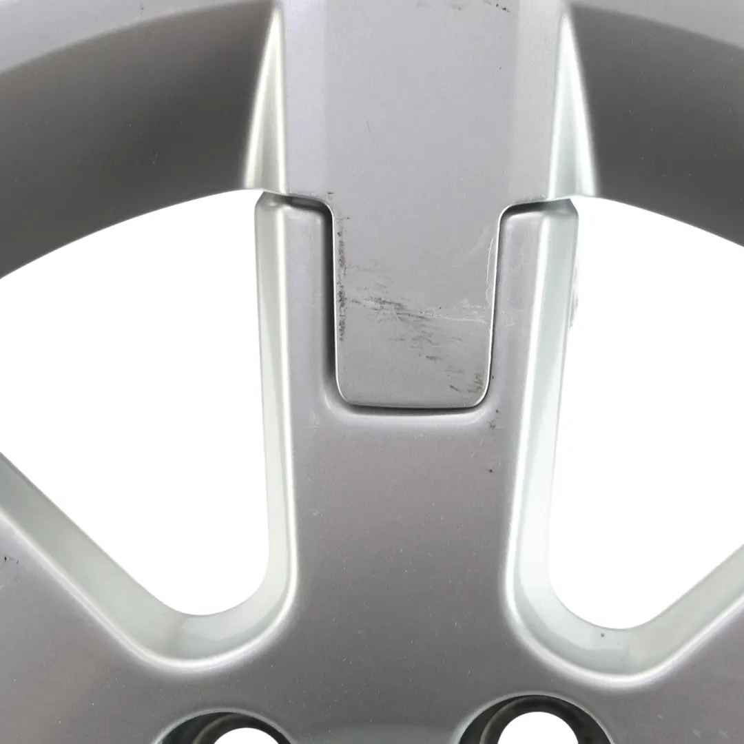 VW Volkswagen Polo 6R Mk5 Wheel Rim Alloy Silver 15" ET:38 5,5J - SKU 6R0601025E-3 - Part number 6R0601025E