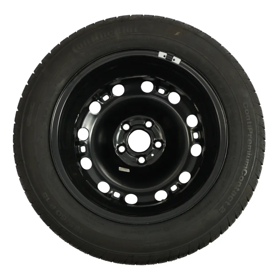 Volkswagen Polo Mk5 Ruota Scorta Continental R15 6J 185/60 ET:38 - SKU 6R0601027S-1 - Numero di parte 6R0601027S