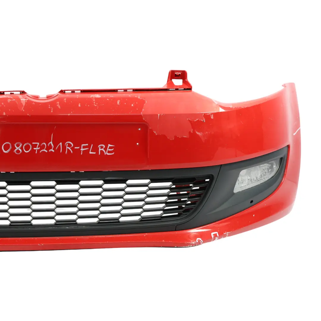 Front Bumper Front Trim Panel Flash Red - P3G to Volkswagen VW Polo 6R with Part number 6R0807221R Volkswagen VW Polo 6R Front Bumper Front Trim Panel Flash Red - P3G - SKU 6R0807221R-FLRE - Part number 6R0807221R
