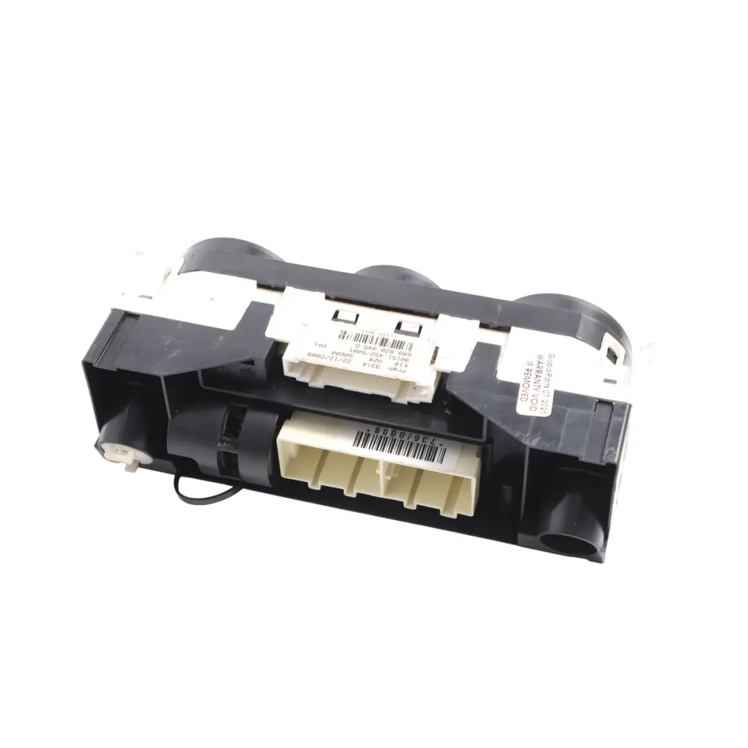 Mk5 A/C Air Condition Heater Climate Control Switch Panel to VW Polo with Part number 6R0820045D VW Polo Mk5 A/C Air Condition Heater Climate Control Switch Panel - SKU 6R0820045D - Part number 6R0820045D