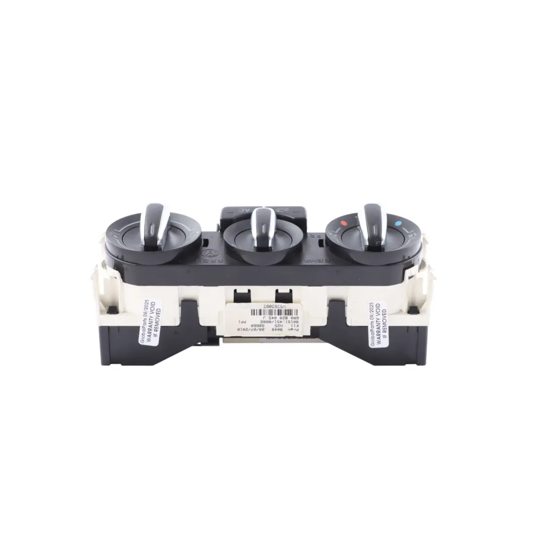 Mk5 6R Heater Climate Control Panel A/C Switch to Volkswagen Polo with Part number 6R0820045J Volkswagen Polo Mk5 6R Heater Climate Control Panel A/C Switch - SKU 6R0820045J - Part number 6R0820045J