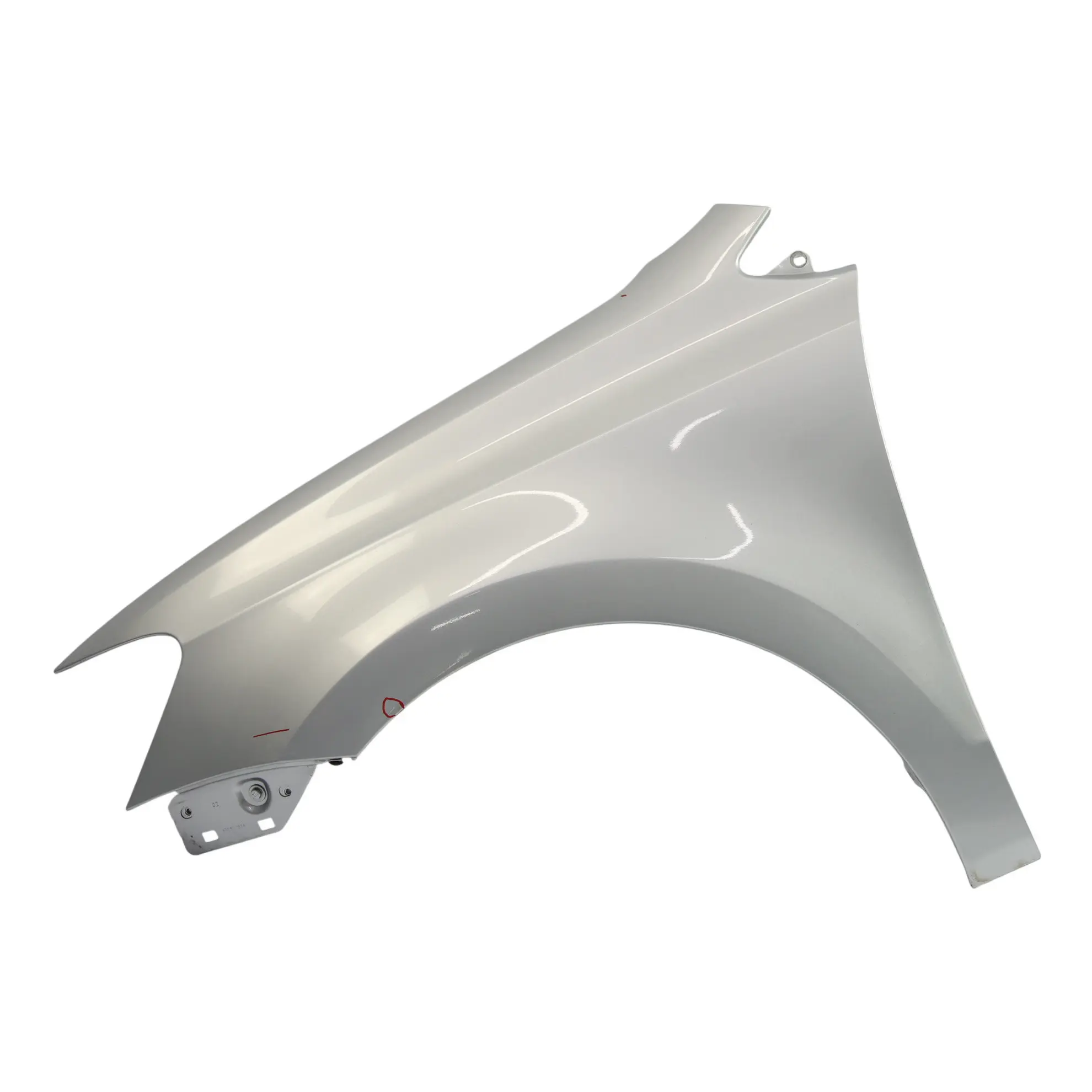 Volkswagen VW Polo 6R Side Panel Front Left N/S Wing Fender Reflex Silver - A7W