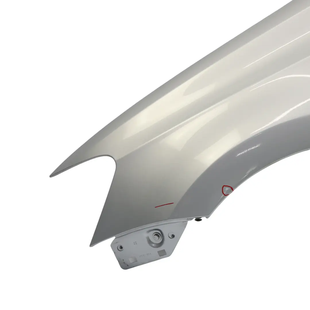 Side Panel Front Left N/S Wing Fender Reflex Silver - A7W to Volkswagen VW Polo 6R with Part number 6R0821105J Volkswagen VW Polo 6R Side Panel Front Left N/S Wing Fender Reflex Silver - A7W - SKU 6R0821105J-RES1 - Part number 6R0821105J