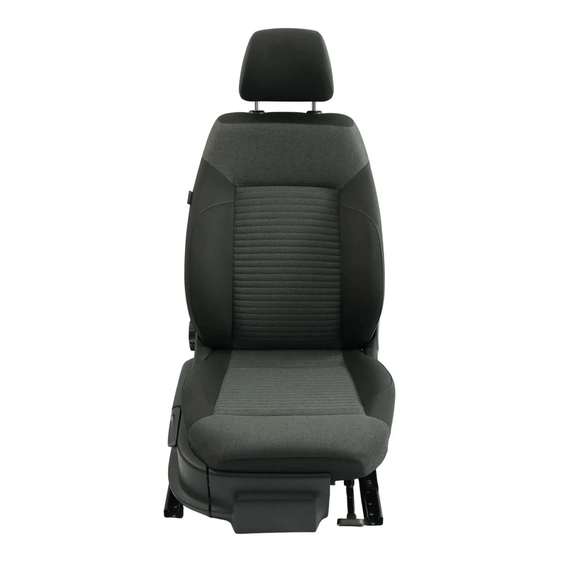 VW Volkswagen Polo 6R 5D Front Seat Interior Fabric Cloth Titan Black Right O/S