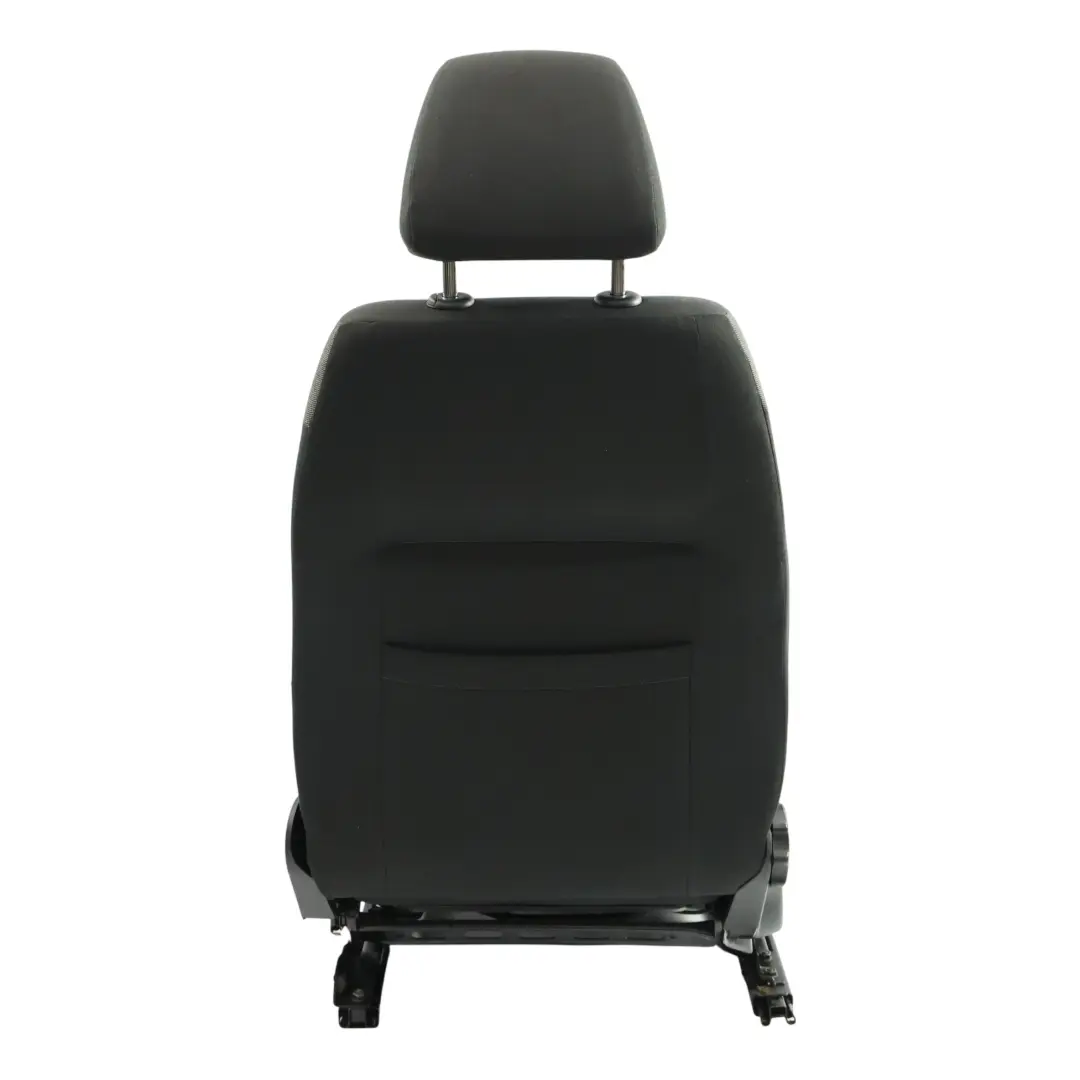VW Volkswagen Polo 6R 5D Sedile Anteriore Interno Tessuto Titan Black Destro - SKU 6R0881806DB-3 - Numero di parte 6R0881806PT
