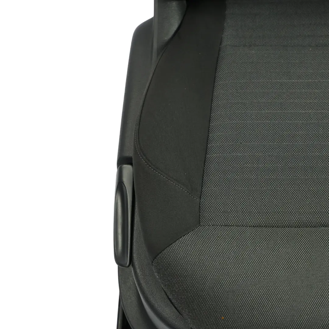 VW Volkswagen Polo 6R 5D Przedni Fotel Prawy Wnętrze Tkanina Czarny Titan - SKU 6R0881806DB-3 - Numer Części 6R0881806PT