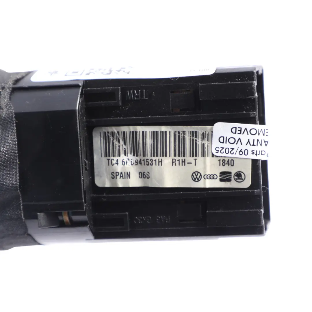 Mk5 6R Headlight Fog Light Switch Control Panel to Volkswagen Polo with Part number 6R0941531H Volkswagen Polo Mk5 6R Headlight Fog Light Switch Control Panel - SKU 6R0941531H - Part number 6R0941531H