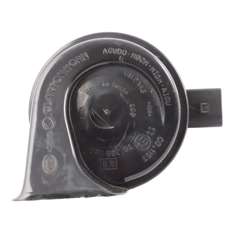 Signal Horn High Tone Pitch Fanfare to Skoda Rapid NH1 with Part number 6R0951223E Skoda Rapid NH1 Signal Horn High Tone Pitch Fanfare - SKU 6R0951223E - Part number 6R0951223E