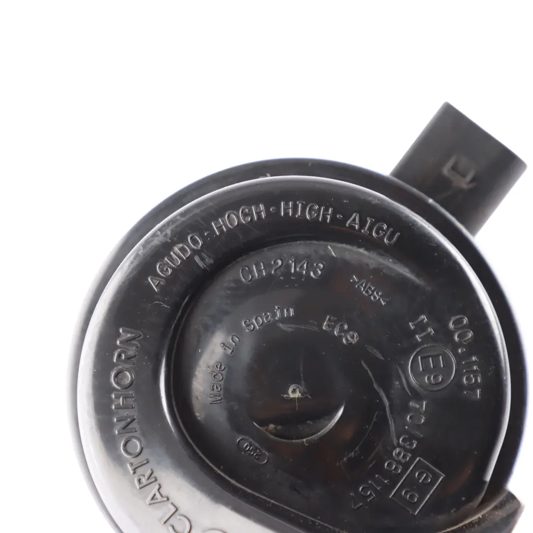 Skoda Rapid NH1 Signal Horn High Tone Pitch Fanfare - SKU 6R0951223E - Part number 6R0951223E