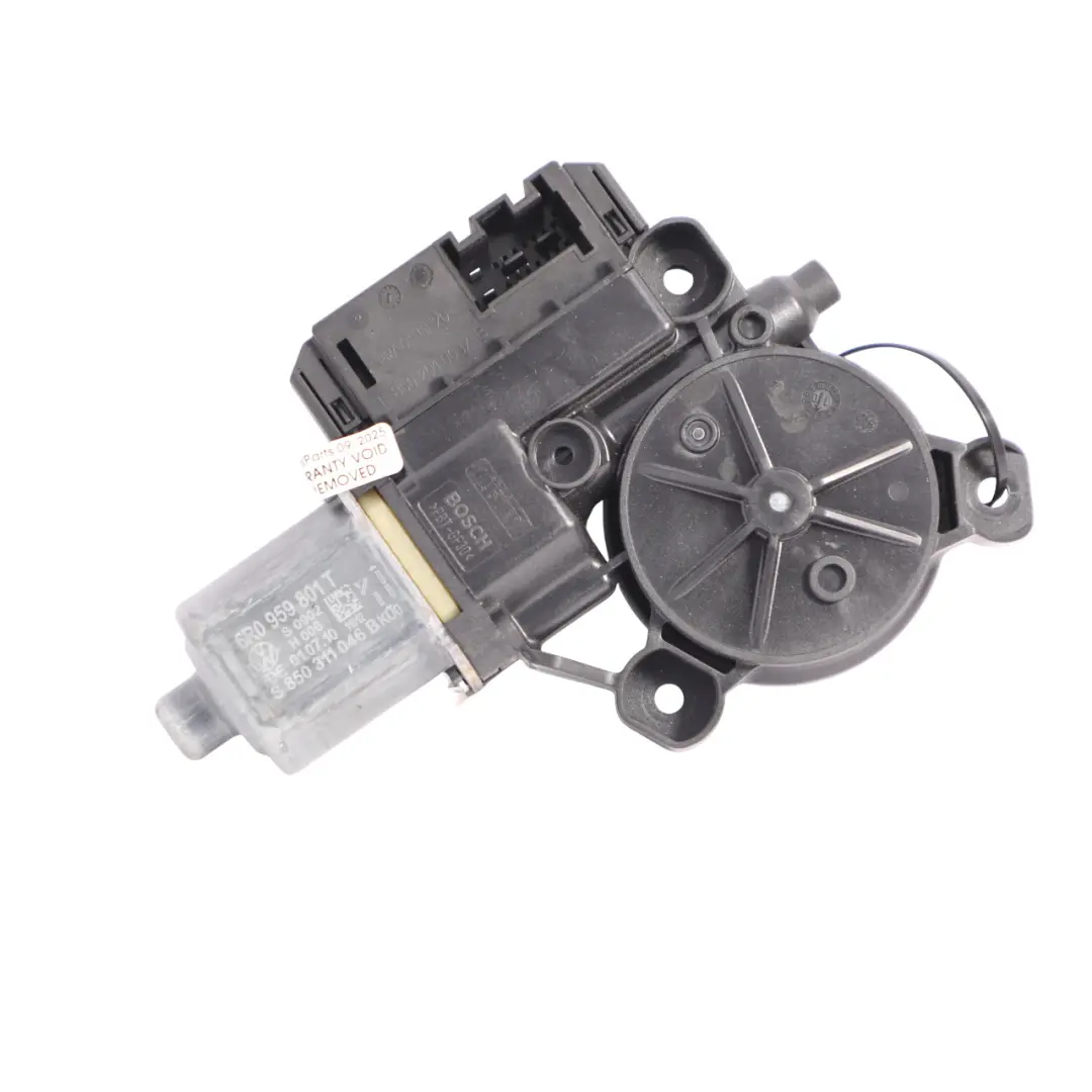 Mk5 6R Front Window Lifter Left N/S Regulator Motor to VW Polo with Part number 6R0959801T VW Polo Mk5 6R Front Window Lifter Left N/S Regulator Motor - SKU 6R0959801T - Part number 6R0959801T