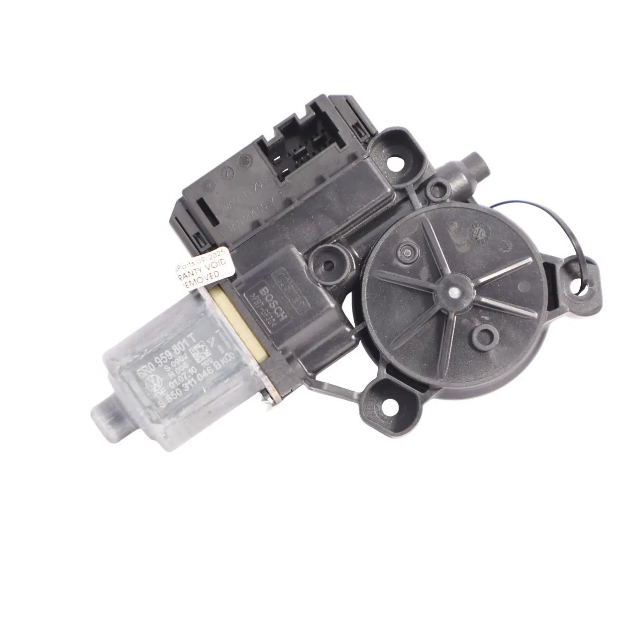 VW Polo Mk5 6R Front Window Lifter Left N/S Regulator Motor 6R0959801T