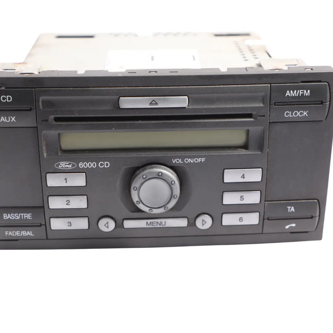 Radio Head Unit 6000 CD Media Player Unit to Ford Transit Connect with Part number 6S61-18C815-AH Ford Transit Connect Radio Head Unit 6000 CD Media Player Unit - SKU 6S61-18C815-AH - Part number 6S61-18C815-AH