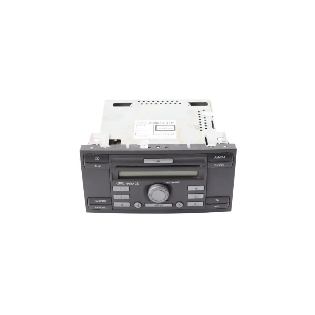 Radio Head Unit 6000 CD Media Player Unit to Ford Transit Connect with Part number 6S61-18C815-AJ Ford Transit Connect Radio Head Unit 6000 CD Media Player Unit - SKU 6S61-18C815-AJ - Part number 6S61-18C815-AJ