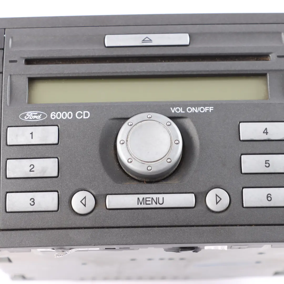 Radio Head Unit 6000 CD Media Player Unit to Ford Transit Connect with Part number 6S61-18C815-AJ Ford Transit Connect Radio Head Unit 6000 CD Media Player Unit - SKU 6S61-18C815-AJ - Part number 6S61-18C815-AJ