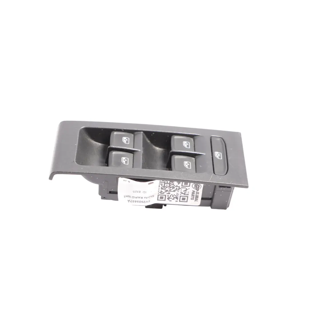 Skoda Rapid NH1 Door Window Lifter Panel Button Switch Driver's Side - SKU 6V2959857A - Part number 6V2959857A