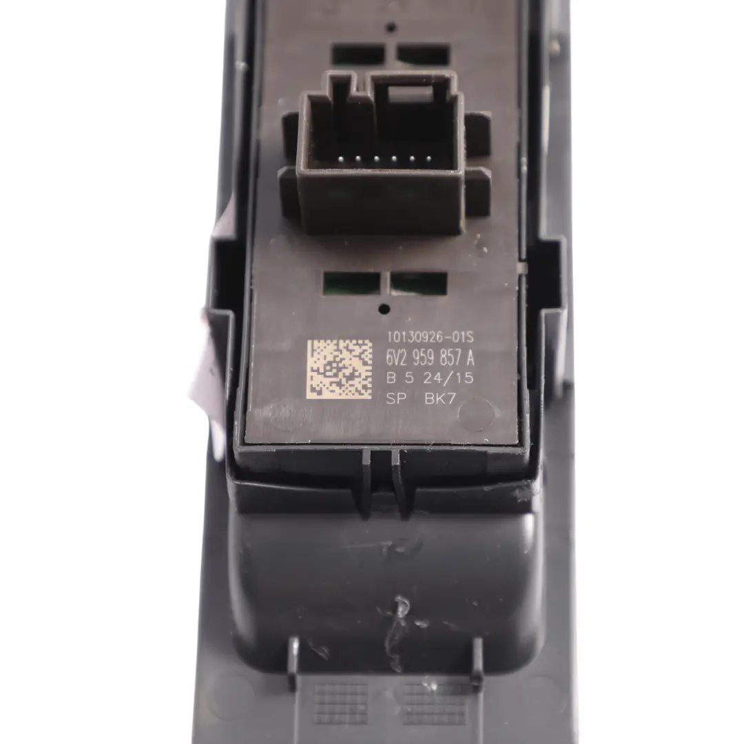 Skoda Rapid NH1 Door Window Lifter Panel Button Switch Driver's Side - SKU 6V2959857A - Part number 6V2959857A