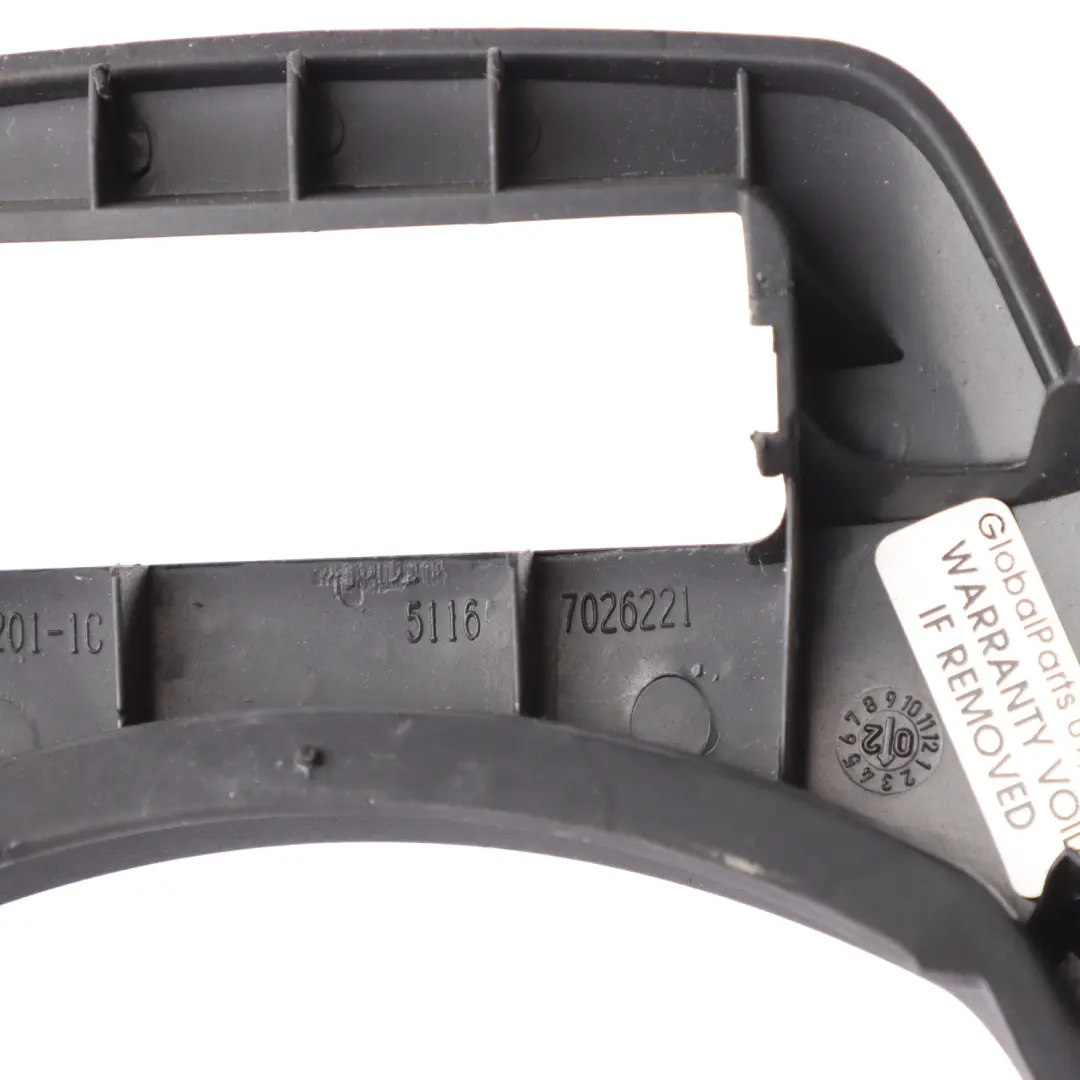 BMW Z4 E85 Centre Console Shifter Trim Surround Cover Panel Black - SKU 7026221-3 - Part number 7026221
