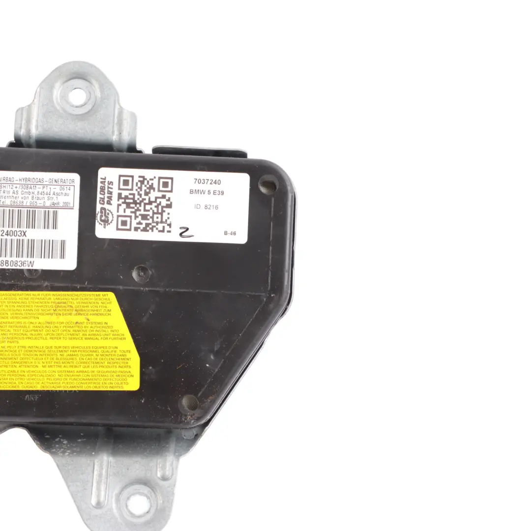 Module Unit Rear Right Door O/S to BMW E39 Air with Part number 7037240 BMW E39 Air Module Unit Rear Right Door O/S - SKU 7037240 - Part number 7037240