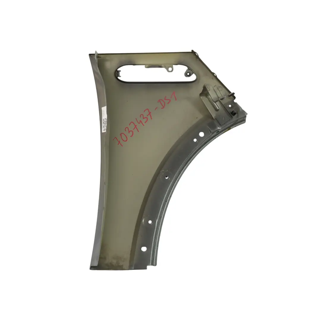 Panel lateral delantero izquierdo Guardabarros Dark Silver 871 para Mini R50 R52 R53 con número de pieza 7037437 Mini R50 R52 R53 Panel lateral delantero izquierdo Guardabarros Dark Silver 871 - SKU 7037437-DS1 - Número de pieza 7037437