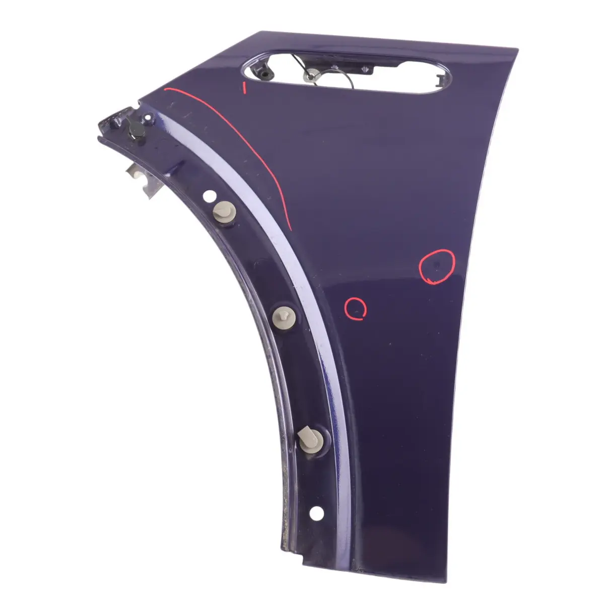 Mini R50 R52 R53 Side Panel Front Left N/S Fender Wing Black-eye Purple A24