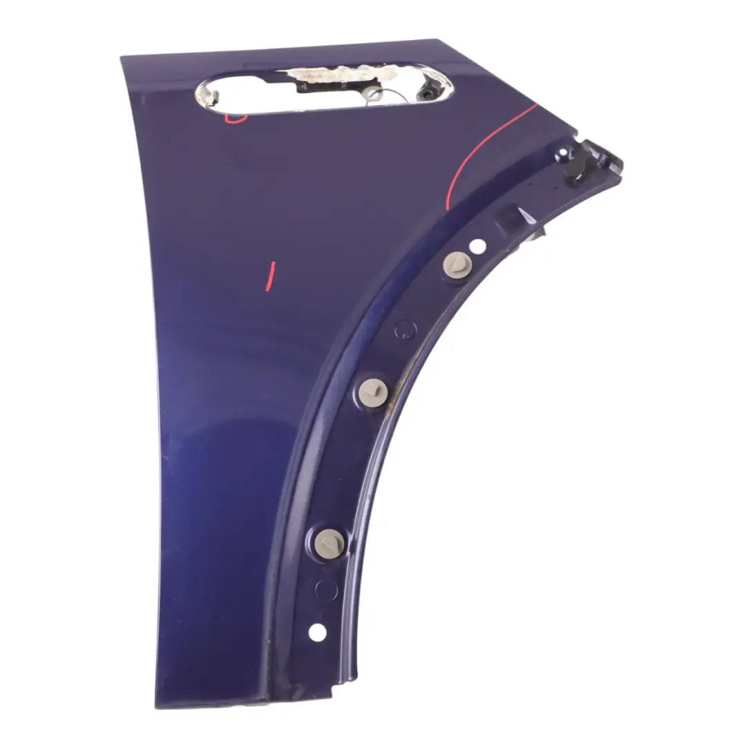 Aile Avant Droite Black-Eye Purple Metallic - A24 pour Mini R50 à propos du numéro de pièce 7037438 Mini R50 Aile Avant Droite Black-Eye Purple Metallic - A24 - SKU 7037438-PUR - Numéro de pièce 7037438