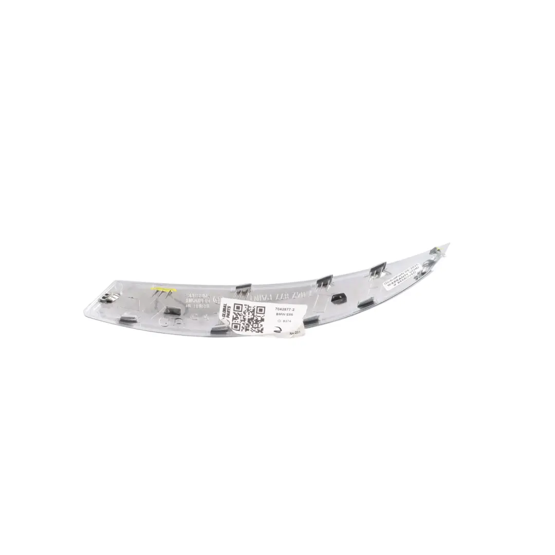 Trim Clasp Door Handle Left Silver to BMW Z4 E85 E86 Cover with Part number 7042877 BMW Z4 E85 E86 Cover Trim Clasp Door Handle Left Silver - SKU 7042877-2 - Part number 7042877