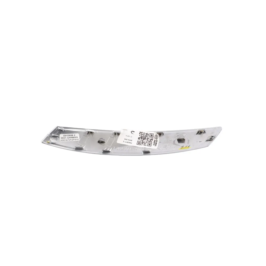 BMW Z4 E85 E86 Cover Trim Clasp Door Handle Left Silver - SKU 7042877-2 - Part number 7042877